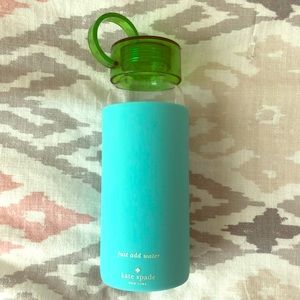 🌟NWOT🌟 Kate Spade Glass Silicone Water Bottle